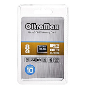 Карта флэш-памяти MicroSD  8 Гб OltraMax без SD адаптера (class 10)
