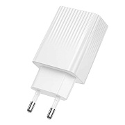 Адаптер Сетевой Borofone BAS75A Source PD Type-C 3A/30W (white)