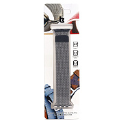 Ремешок - ApW25 Apple Watch 42/44/45/49 mm миланская петля на магните (silver)