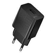 Адаптер Сетевой Borofone BAS71A USB 2,1A/10,5W (black)
