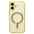 Чехол-накладка - SM050 SafeMag для "Apple iPhone 16" (yellow)