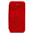 Чехол-книжка - BC002 для "Apple iPhone 5/iPhone 5S/iPhone SE" (red) откр.вбок