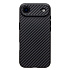 Чехол-накладка - SC347 carbon для "Apple iPhone 17 Air" (black) (243214)