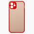 Чехол-накладка - PC041 для "Apple iPhone 12" (red/black)