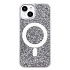 Чехол-накладка - SM029 POSH SHINE SafeMag для "Apple iPhone 15" россыпь кристаллов (white titanium)