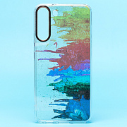 Чехол-накладка - PC065 для "Samsung SM-S906 Galaxy S22+" (009) (multi color)
