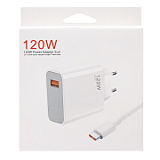 Адаптер Сетевой с кабелем - [BHR6034EU] USB 120W (USB/Type-C) (B) (white)