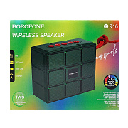 Портативная акустика Borofone BR16 Gage 5W (dark green)
