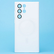 Чехол-накладка - SM020 Matte SafeMag для "Samsung Galaxy S22 Ultra" (white)
