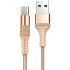 Кабель USB - micro USB Borofone BX21 Outstanding 12W 100см 2,4A  (gold)