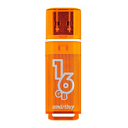 Флэш накопитель USB 16 Гб Smart Buy Glossy (orange)