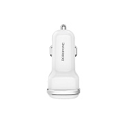 Адаптер Автомобильный Borofone BZ13 Extreme 2USB/5V/2.4A (white)