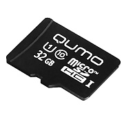 Карта флэш-памяти MicroSD 32 Гб Qumo без SD адаптера (class 10) UHS-1 
