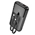 Внешний аккумулятор Hoco Q28A 22.5W+PD20W 10000mAh Type-C/USB/Type-C/iWatch (black)