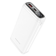 Внешний аккумулятор Borofone BJ42A Speed of 22.5W+PD20W 20000mAh Type-C/USB/Type-C (white)