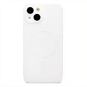 Чехол-накладка - SM020 Matte SafeMag для "Apple iPhone 14" (white)