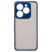 Чехол-накладка - PC041 для "TECNO Spark 20C" (dark blue) (227483)