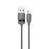 Кабель USB - micro USB Hoco KX1 10W 100см 2,1A  (gray)