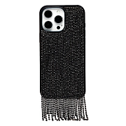 Чехол-накладка - PC095 POSH SHINE для "Apple iPhone 16 Pro Max" кристальный водопад (black titanium) (237126)