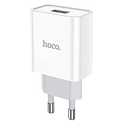 Адаптер Сетевой Hoco C81A USB 2,1A/10W (white)