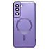 Чехол-накладка - SM020 Matte SafeMag для "Samsung Galaxy S21 FE" (purple)