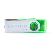 Флэш накопитель USB 4 Гб Exployd 530 (green)