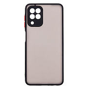 Чехол-накладка - PC041 для "Samsung SM-A225 Galaxy A22 4G/SM-M225 Galaxy M22" (black/black)
