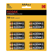 Батарейка AAA Kodak xtralife LR03 BL-12 отрывной (144)
