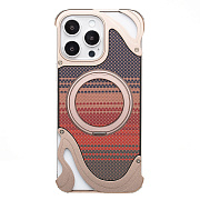 Чехол-накладка - SMZ06 SafeMag для "Apple iPhone 16 Pro Max" (gold)