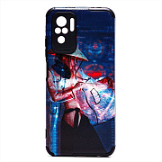 Чехол-накладка - SC310 для Xiaomi Redmi Note 10/Redmi Note 10S" (007) (black)