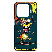 Чехол-накладка - SC335 для "TECNO Pop 8"  (собака) (dark green)