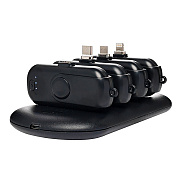 Зарядная станция - Magnetic Power bank 4 5000mAh Micro/Type-C/Micro/Lightning (black)