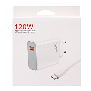Адаптер Сетевой с кабелем - [BHR6034EU] USB 120W (USB/Type-C) (A) (white)