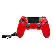 Геймпад - Dualshock PS4 (no logo) (red)