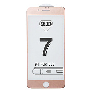 Защитное стекло Full Screen Activ 3D для "Apple iPhone 7 Plus/iPhone 8 Plus" (rose)