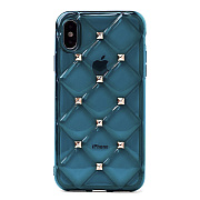 Чехол-накладка - SC151 для "Apple iPhone X/iPhone XS" (green) ..