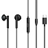 Проводные наушники с микрофоном вкладыши Celebrat G16 Type-C  (black)