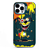 Чехол-накладка - SC335 для "Apple iPhone 13 Pro Max"  (собака) (dark green)