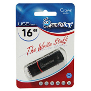 Флэш накопитель USB 16 Гб Smart Buy Crown (black)