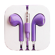 Проводные наушники вкладыши Activ MD827ZM Jack 3,5  (violet)