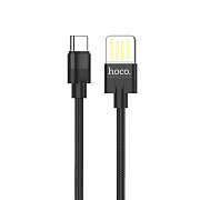 Кабель USB - Type-C Hoco U55 Outstanding 12W 120см 2,4A  (black)