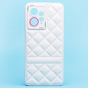 Чехол-накладка - SC318 экокожа для "Xiaomi Redmi Note 12 4G" (white)