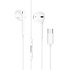 Проводные наушники с микрофоном вкладыши Hoco M101 Crystal joy Type-C (iP15)  (white)
