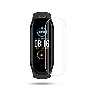 Защитная пленка - для фитнес браслета "Xiaomi Mi Band 5" прозрачный  (прозрачный)