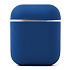 Чехол - Soft touch для кейса "Apple AirPods" (blue)