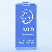 Защитное стекло Full Screen Activ Clean Line 3D для "Xiaomi Mi A2 Lite/Redmi 6 Pro" (white) (white)