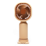 Вентилятор - портативный YM88206B (1 режим, 250 mah) (beige) (240281)