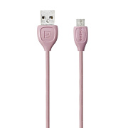 Кабель USB - micro USB Remax Replica RC-050M Lesu  100см 1,5A  (pink)