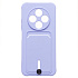 Чехол-накладка - SC304 с картхолдером для "Tecno Spark 30C 4G" (light violet) (237702)