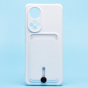 Чехол-накладка - SC304 с картхолдером для "Honor 50/Nova 9" (white)
